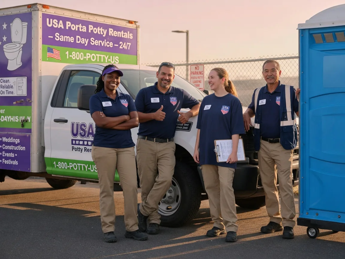 Porta Potty Rental company in London, OH